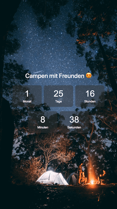 HolidayCountdown - Countdown to the holidays Campen